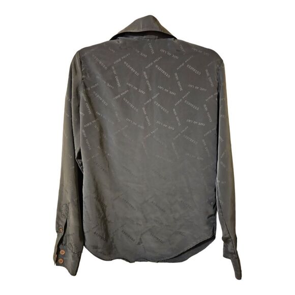 ESPRESSO BY CHESTNUT RIDGE "Coffee" Button Down Shirt - Size 16 - Picture 2 of 8